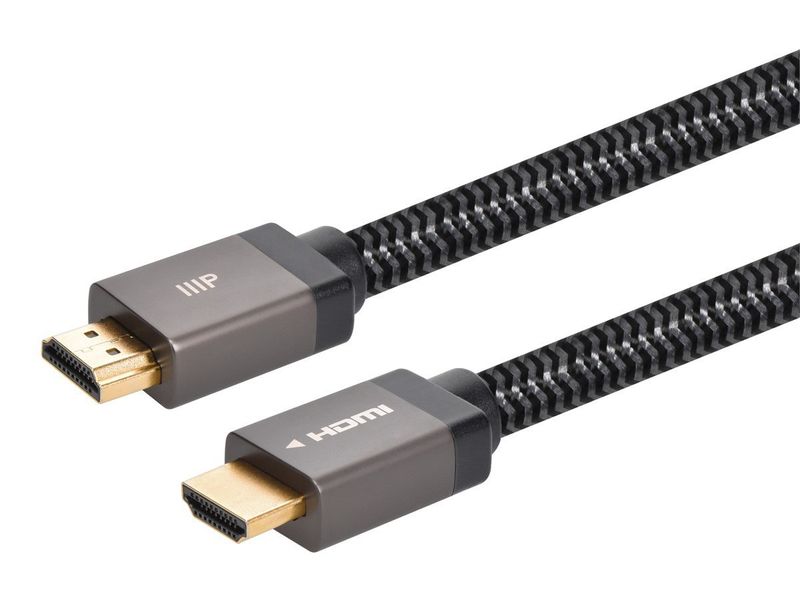 Monoprice 8K Certified Ultra High Speed HDMI Cable - Braided - 8K@60Hz