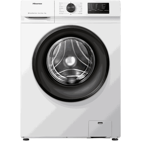 Hisense 6kg Front Load -15 Programs - Child Lock - 1000 RPM - A+++-WFVC6010