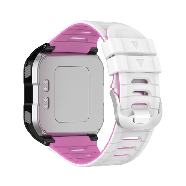 Silicone Band Strap for Garmin forerunner 920XT White Black
