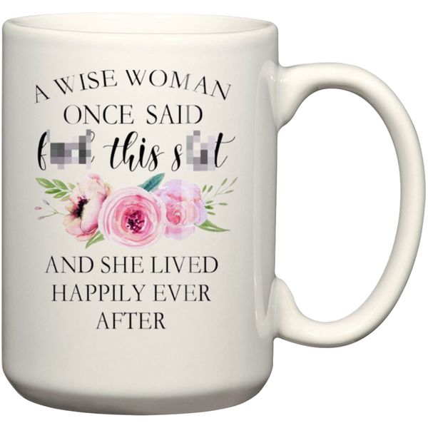 Wise Woman Gift Coffee Mug (15Oz Jumbo Size)