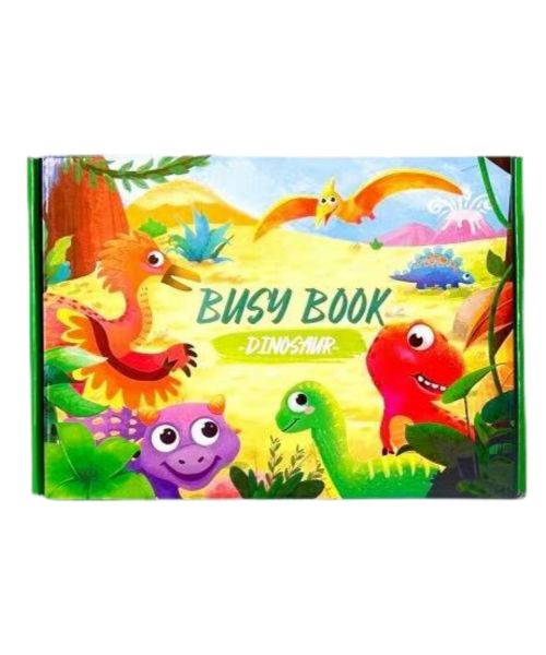 Dinosaur Busy Book - 10 Themed Learning Adventures for Kids