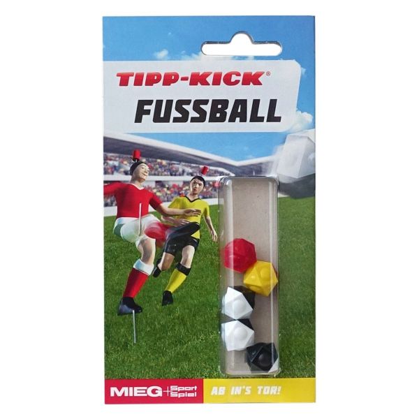 TIPP-KICK Set of 5 Balls For Use With TIPP-KICK Soccer Game Sets