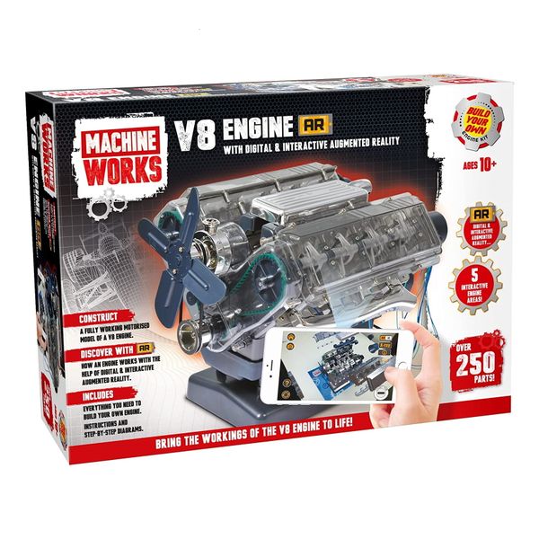 Machine Works V8 Engine Plastic Model Kit
