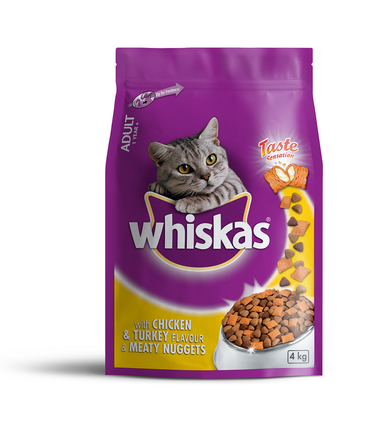 Whiskas - 4kg Chicken & Turkey Cat Food | Buy Online in South Africa ...