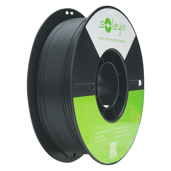 Creality Soleyin Ultra PLA Filament 1.75mm - Matte Black