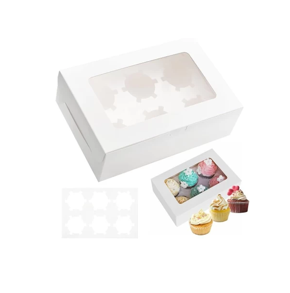 AFFIX Cupcake Boxes 2 Pack