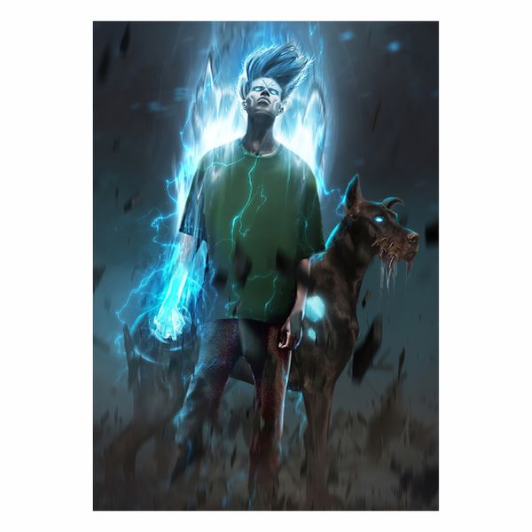 Ultra Shaggy and Scooby - Doo - A1 Poster
