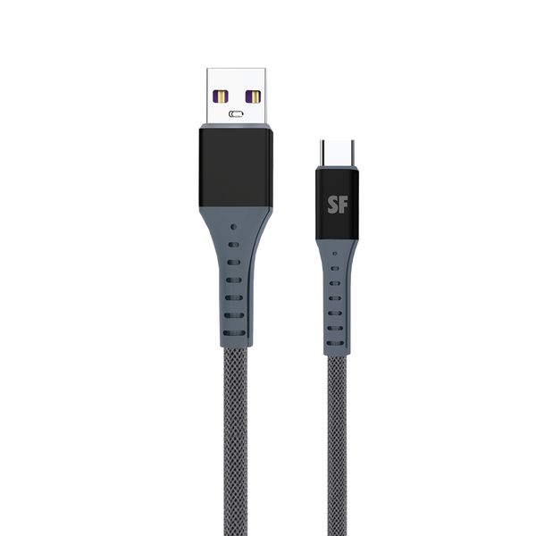 SUPA FLY Signature Series 100W USB to USB-C Ultra-Fast Charge &amp; Data Cable 1.5m - Black