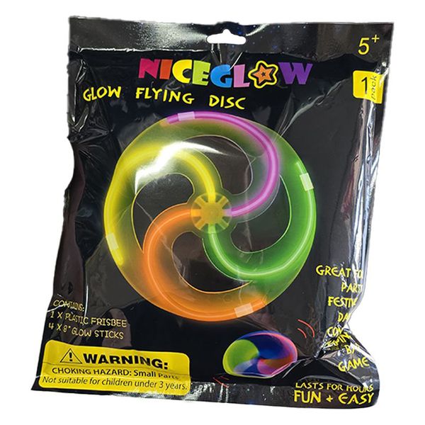 Fun Radiant Eye Catching Party/Event Glowsticks Frisbee