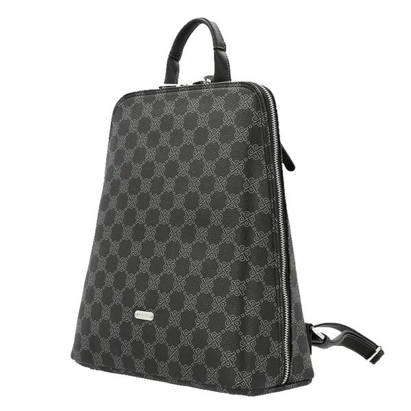 Picard Backpack: Logo Print on Easy-Care Faux Leather 32 x 26cm: German Brand