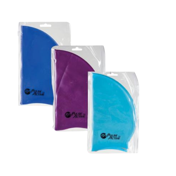 Pulse Active - Silicone Swimming Cap - Set of 3