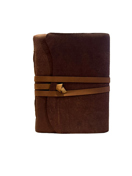 Vintage leather journal