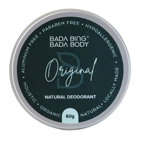 Bada Bing Bada Body Natural Deodorant - Original - 60g