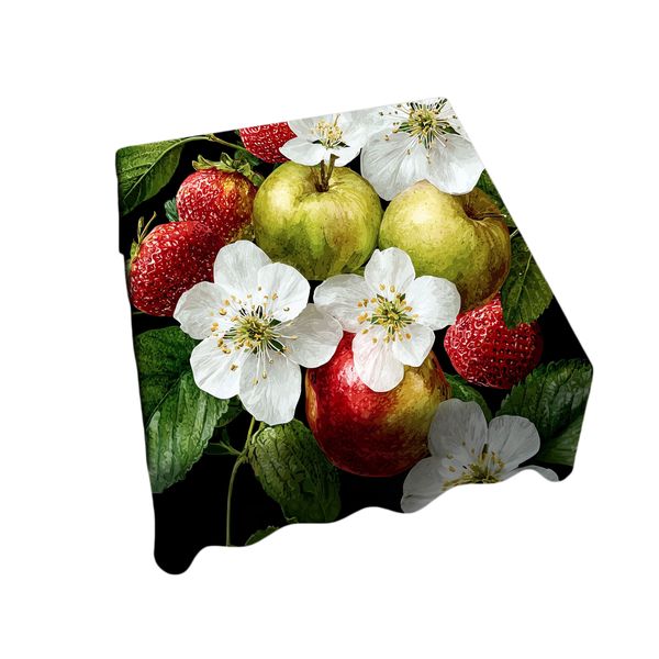 Fruity Harvest Square Tablecloth by Wikus Schalkwyk