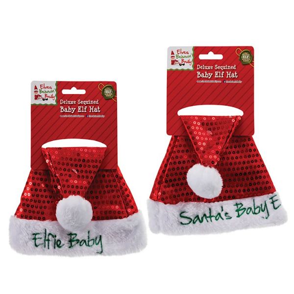 Bulk Pack x 4 Xmas Dress Up Elf Baby Hat