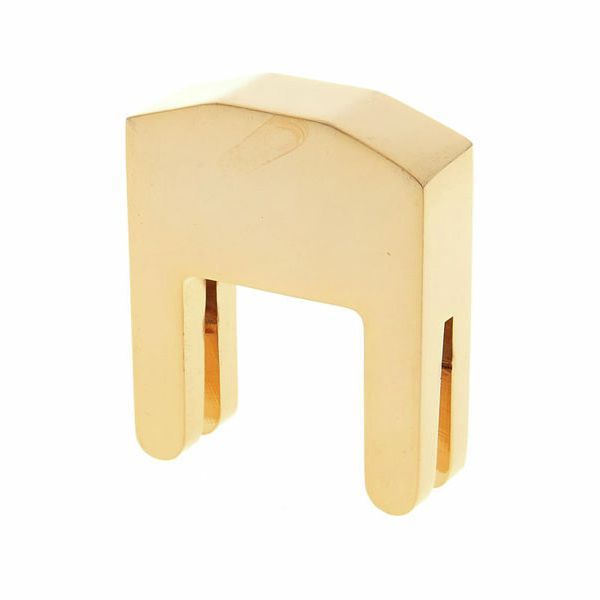 Gewa 411961 Metal Tonewolf Practice Mute for Cello - Gold Plated