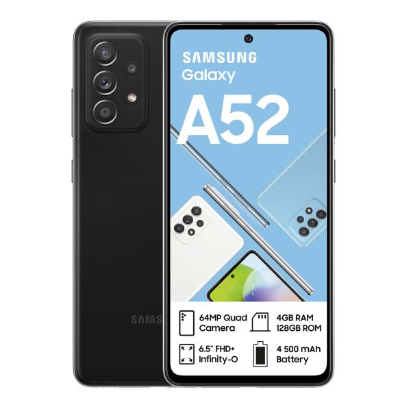Samsung Galaxy A52 LTE Single Sim 128GB - Black