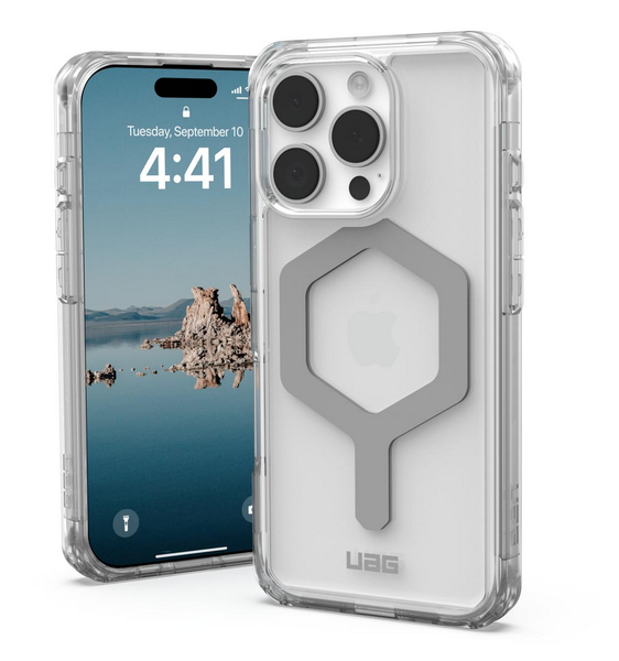 UAG iPhone 16 PRO Plyo MagSafe Case - Ice/Silver