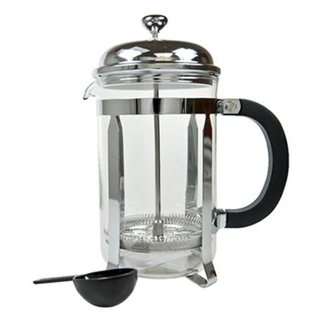 Regent Coffee Plunger Chrome Plated 3 Cup 380ml Daily Sale Shop