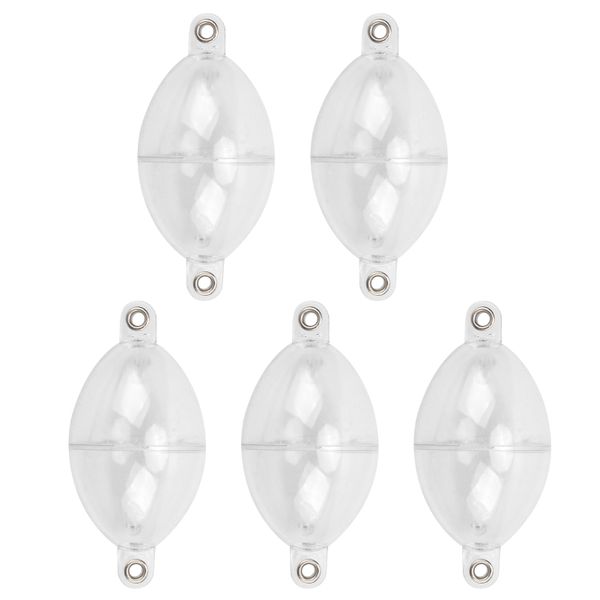 Transparent Fishing Bubble Floats 5Pcs Set Coarse Surface Controller