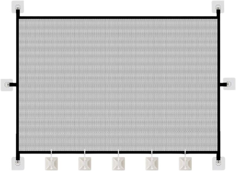 Pet Home Retractable No-Drill Dog Gate Barrier - 180 x 72cm