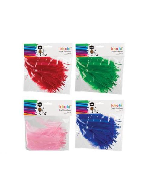 50 Piece Feather - 4 Pack