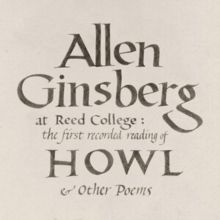 At Reed College: The First Recorded Reading of 'Howl' &amp; Other... (CD / Album)