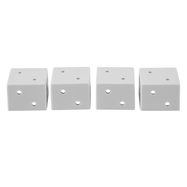 1 Inch Blind Brackets White Profile Box Mounting Bracket