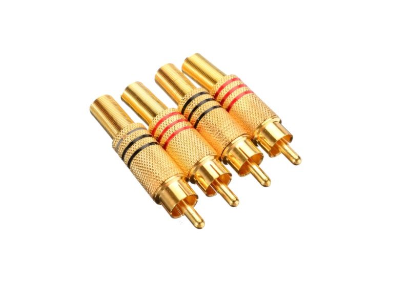 Zatech RCA Gold Connectors