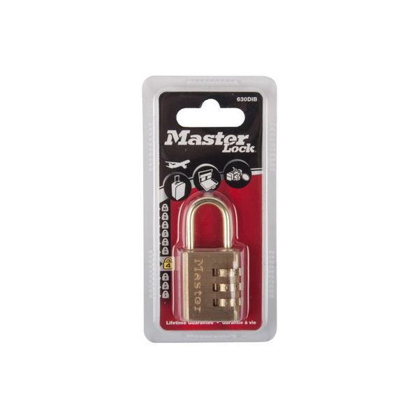 Mackie - Lock Combination Brass Master Body 30mm - 2 Pack