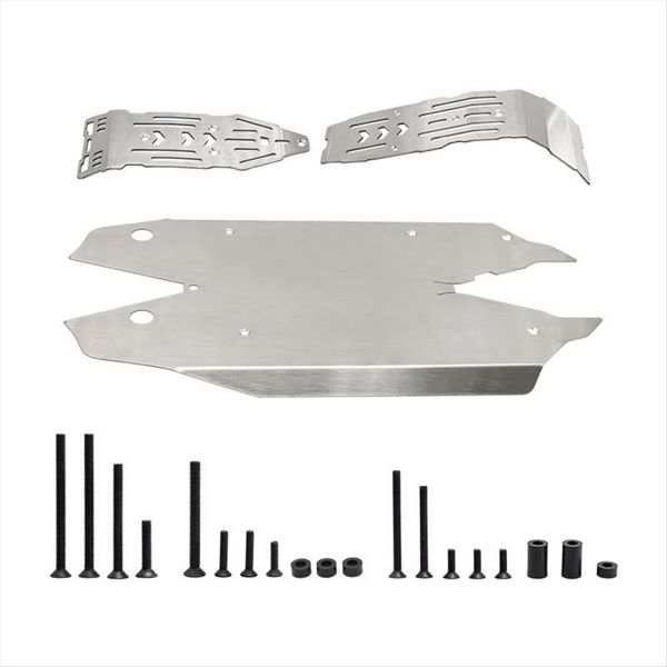 Rc Car Upgrade Metal Chassis Guard Plate Kit For Arrma 1/8 Mojave