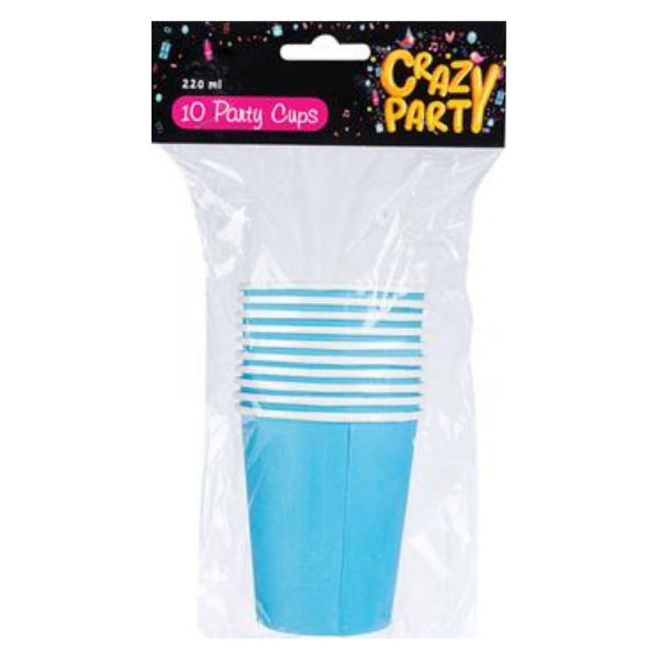 SD Party Supplies - Blue Party Cups - Pack of 3