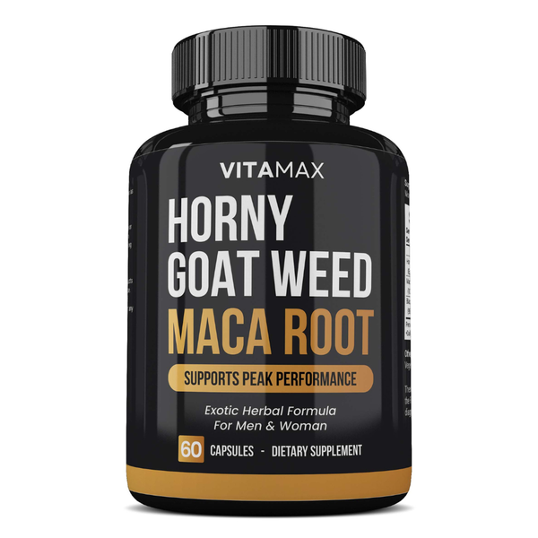 Horny Goat Weed &amp; Maca Root Capsules