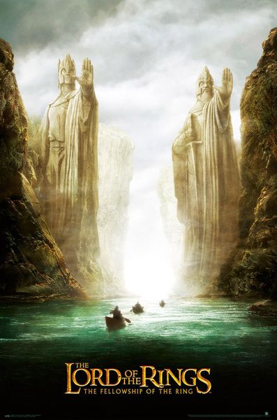 The Lord of the Rings - Argonath Poster