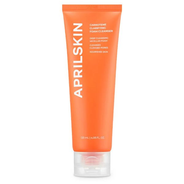 APRILSKIN - Real Carrotene Acne Foam Cleanser 120g