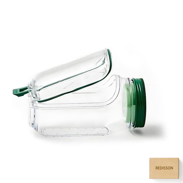 Original Salad Pod, Mason Jar with Side Opening - Leakproof - 32oz