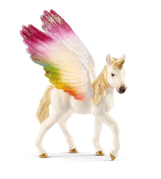 Schleich Bayala - Winged Rainbow Unicorn Foal (16cm Tall)