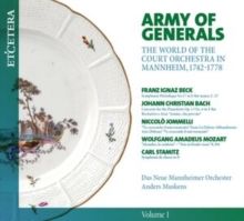 Army of Generals: The World of the Court Orchestra in Mannheim (CD / Album)