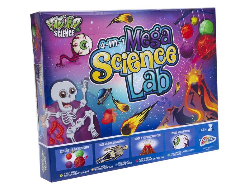 Weird Science 4 In 1 Boys Mega Science Lab