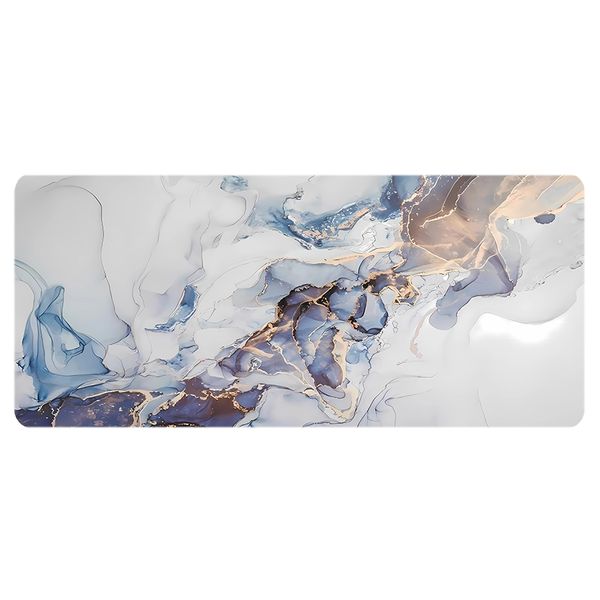 X-Large Gaming Mouse Pad Anti-Slip Base Extended Mouse Mat - Marble