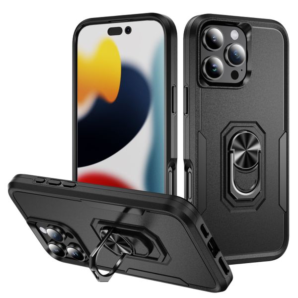 Ring Stand Armor Phone Case Compatible With iPhone 12 Pro Max