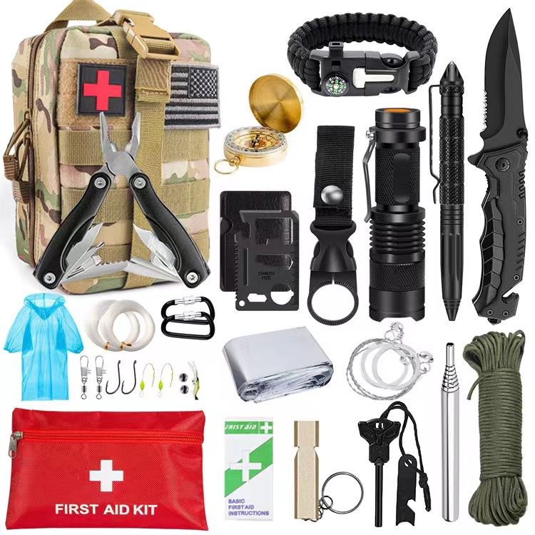Tactical Survival MultiFunction Kit20 in 1Tactical bag Shop Today