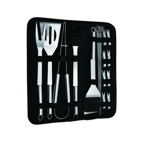 21 Pieces BBQ Accessory Set,Fully Equipped Tool Set for Outdoor Grilling