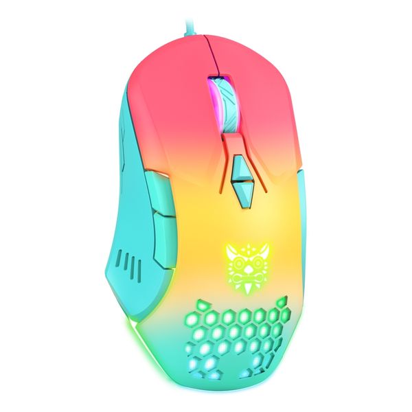 ONIKUMA CW902 Anti-Sweat &amp; Non-Slip Gaming Mouse With Colorful Lighting