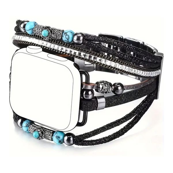 Boho Faux Turquoise Bracelet Watchband / Strap for Apple Watch