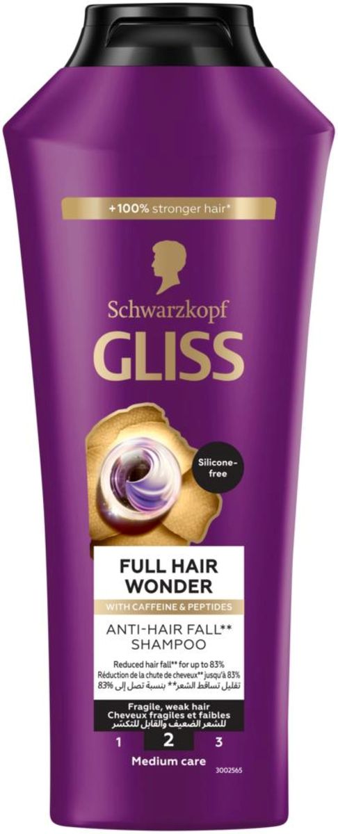 Gliss Full Hair Wonder Shampoo 400ml