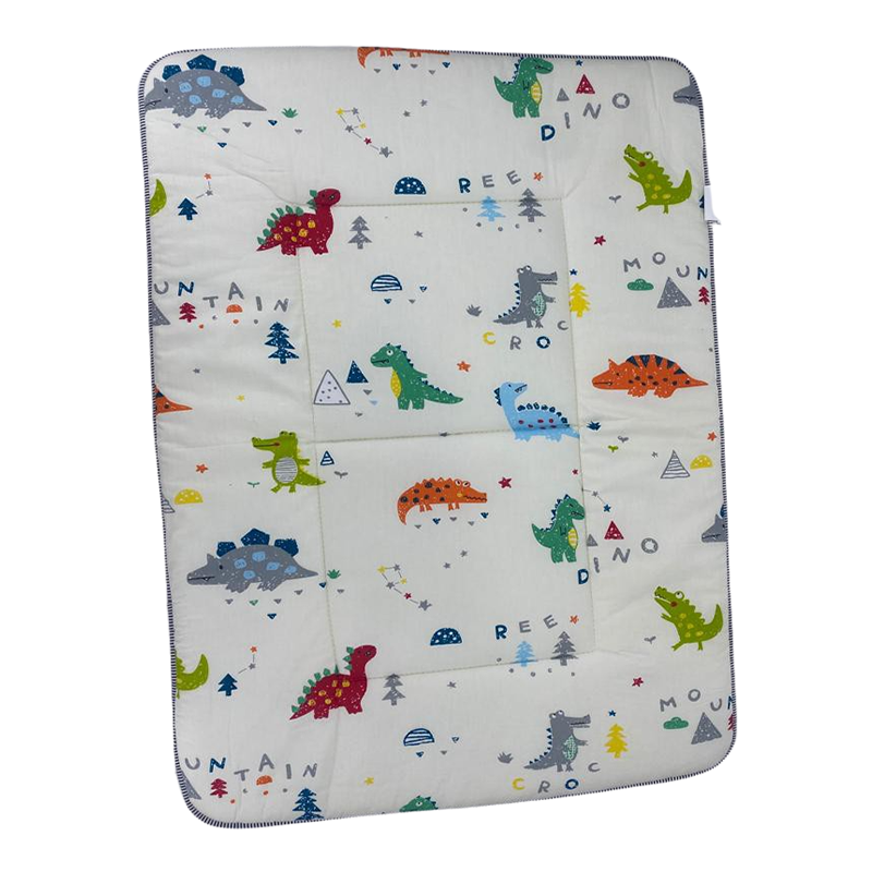 Multipurpose Baby Mattress PP-5 Dinosaurs White | Buy Online in South ...