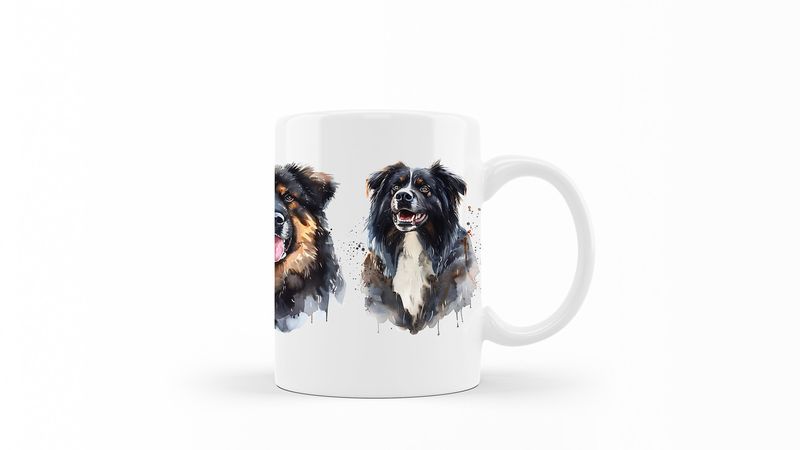 Caucasian-Shepherd-Dog Printed Coffee Mug DSGN212