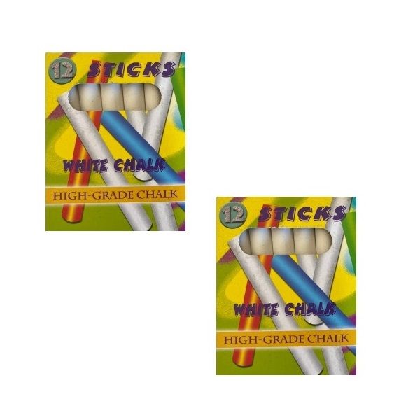 White Chalk (Pack of 24)