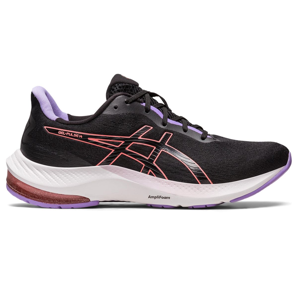 ASICS Women's Gel-Pulse 14 Road Running Shoes - Black/Papaya | Shop ...